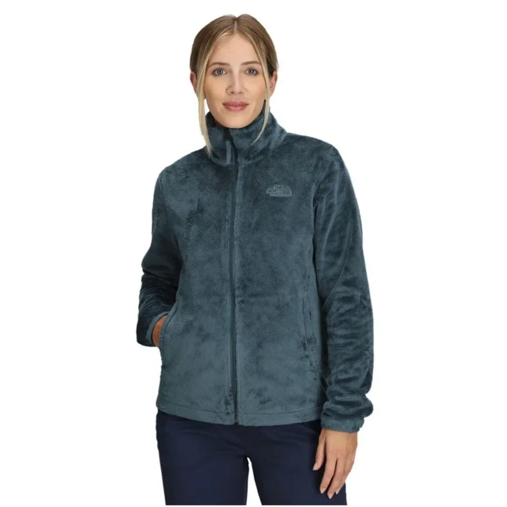 The North Face Women's Osito Jacket Full Zip Front Closure in Blue (Space) SZ M - Picture 10 of 10